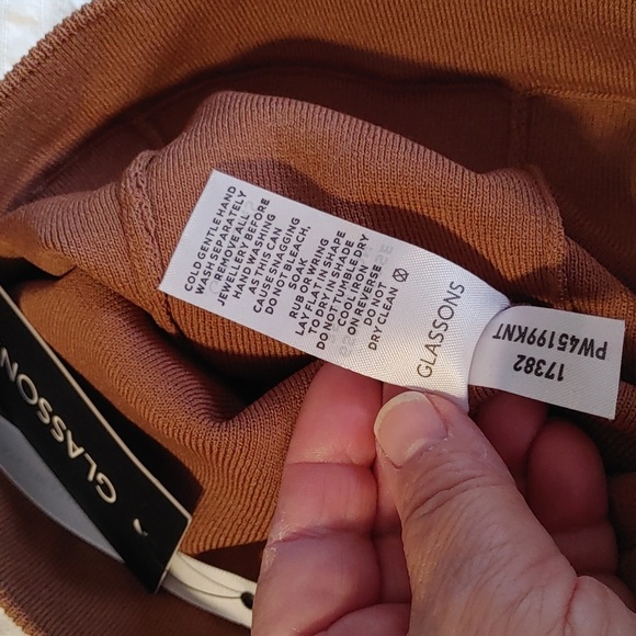 💚NWT Women's Glassons Knit Flare Pant - Picture 8 of 8